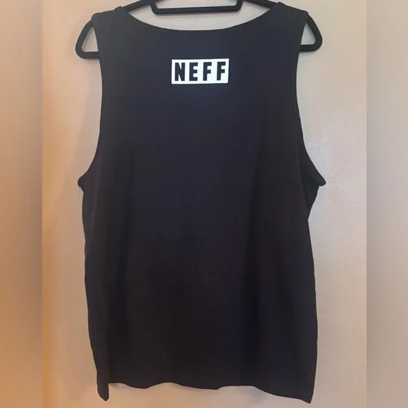 Mickey Mouse Neff Black Tank Top Large NWOT - Picture 2 of 5